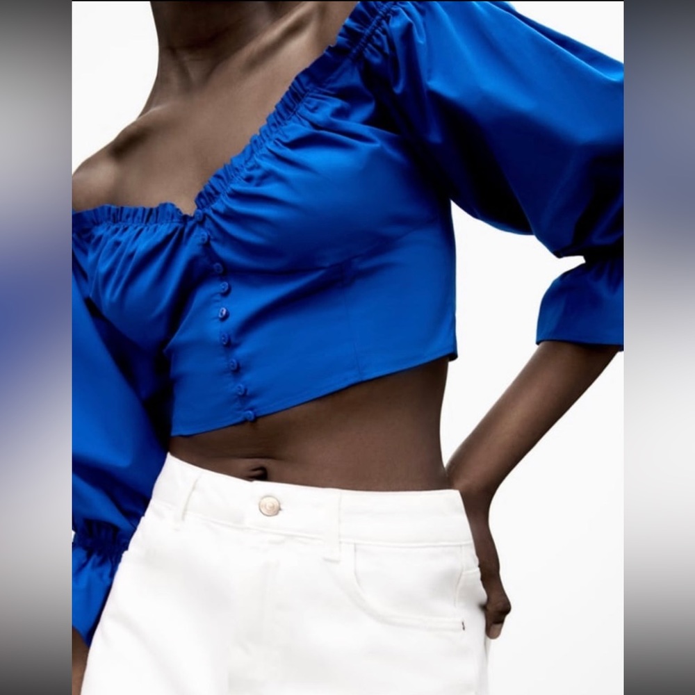 Zara cropped top